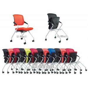 Top quality office stackable mesh guest chair S015
