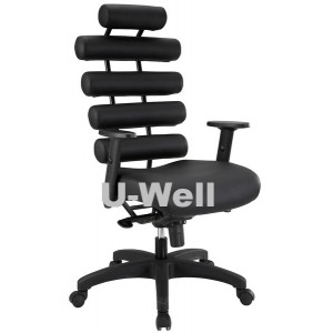 Adjustable massage executive chair black