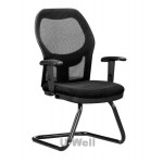 High back mesh boss office chair, black