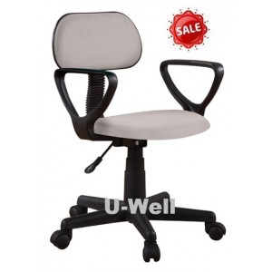 Hot arms computer desk swivel chair grey F001A