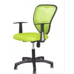 High-back office chair with chrome base M1096HC