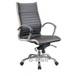 Office Leather chair visitor sled base L183A-3