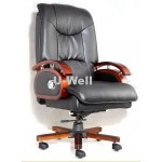 black high back leather boss chair LW1001
