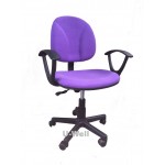 Fabric computer chairs purple 