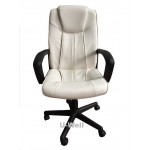 Black Leather Manager chair L222
