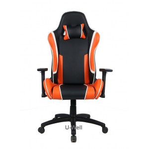 U-Well Seating Black & green Small Gaming Office Chair Computer Game Chair
