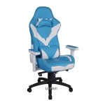 Blue and white E-sport Racing Gaming Chair in Foshan factory