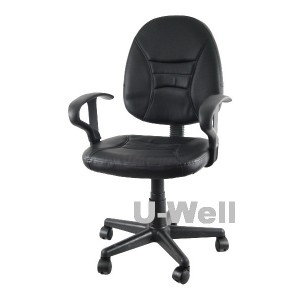 Black stitching Low back armrest Office computer  task chair L303