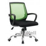 Mid back computer mesh chair green 6054c