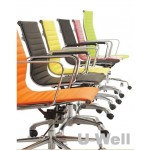 2014 popular PU leather chrome comfortable multifunction office chair