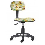 student swivel chair F001A  BLUE