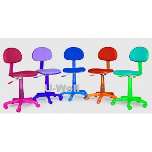 Colorful Study chair F003 pink